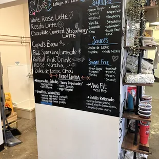 Food menu