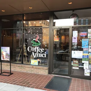 Amici from the sidewalk.