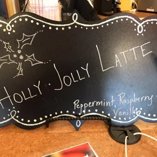 Weekly featured latte!
