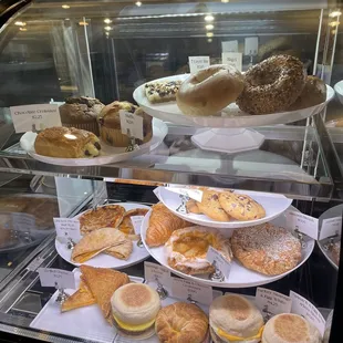 Pastries &amp; breakfast sandwiches