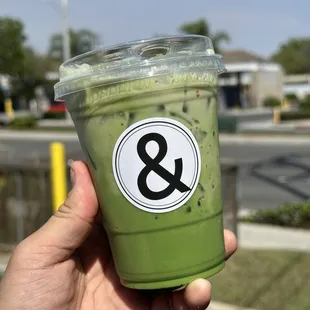Iced Matcha Latte