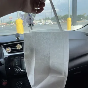 Bag for to go food