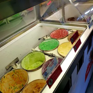 Ice cream colors!