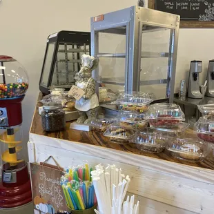 Eclectic selection of baked goods