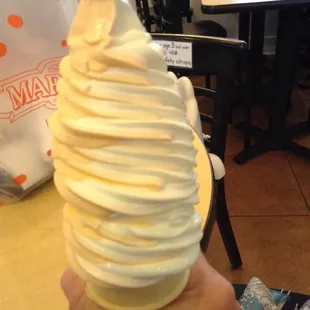 Orange &amp; vanilla swirl