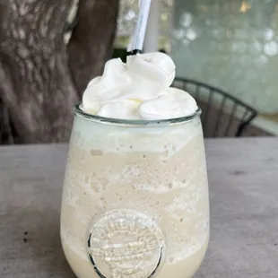 Horchata frappe