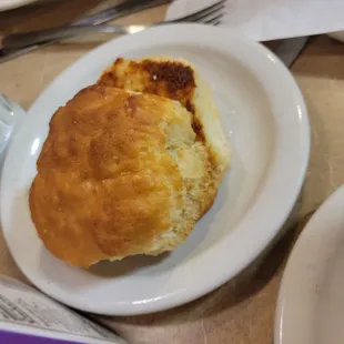 Grilled biscuit, who does that!  Fantastic