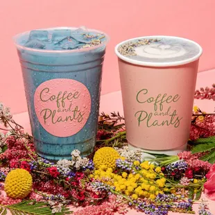 Blue Lavender Latte