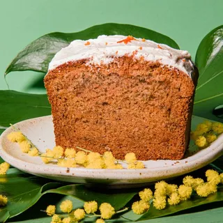 Orange Chia Loaf Slice (V) (GF)