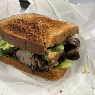 Roast beef- no onion no bacon