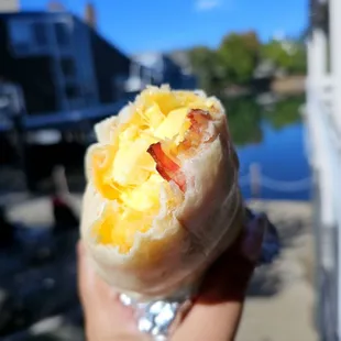 Breakfast burrito