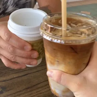 Iced Almond Milk Latte