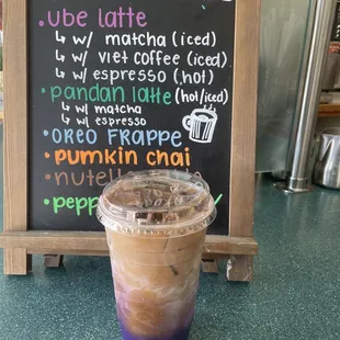 Ube Viet Coffee