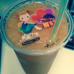 Delightful smoothie. . .and such a cutesy little cover.