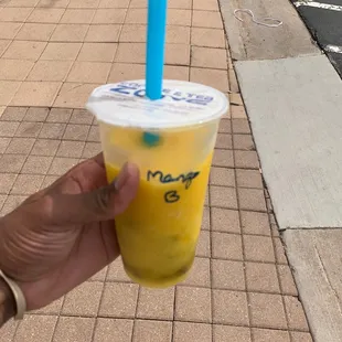 Mango boba