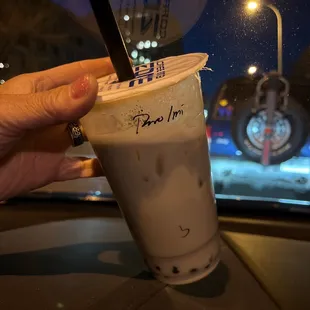 &quot;Taro Milk Tea&quot; with boba - don&apos;t order it, don&apos;t even go here!