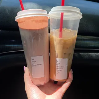 Chocolate Strawberry Float