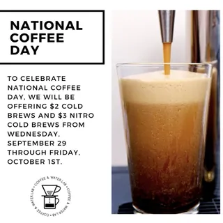 Orange Nitro Cold Brew Float