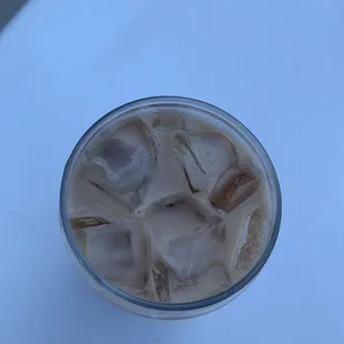 Iced chai latte