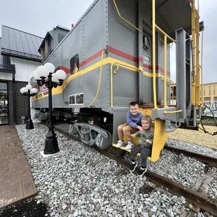 Outside photo opp area