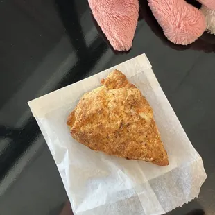 Cheddar chive scone