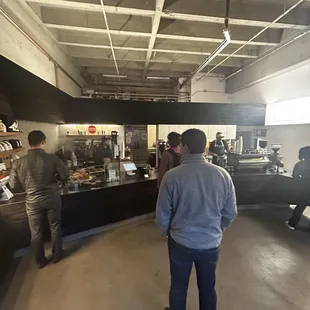 people in a coffee shop