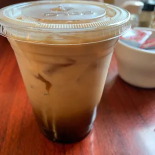 Iced Caramel Latte