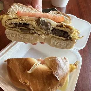 Steak Bagel