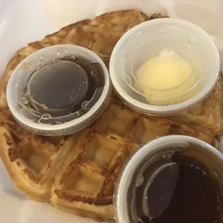 Belgium waffle special