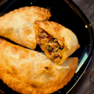 a close up of a plate of food