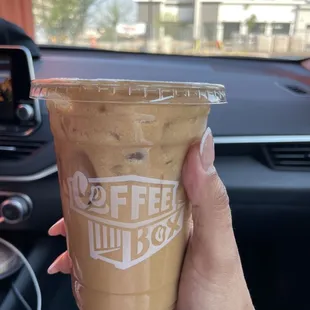 Horchata Latte with coconut Milk