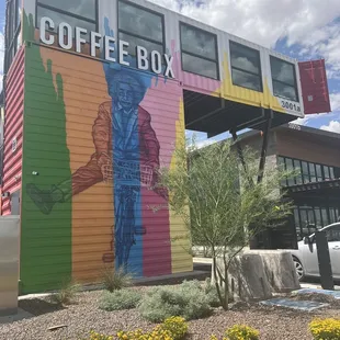 Outside drive thru