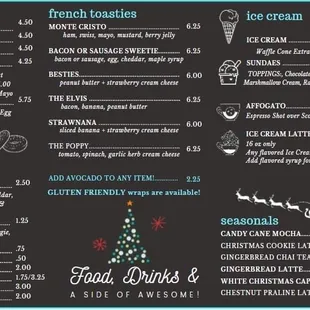 Food Menu at Meeder