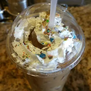 I&apos;m the type of girl that will order a skinny, but say yes to whipped cream.
