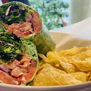 Salmon wrap