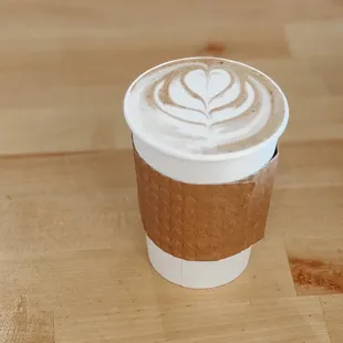 Mama bear latte. Blackberry and honey