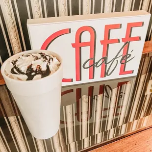 Cookies and cream Frappuccino