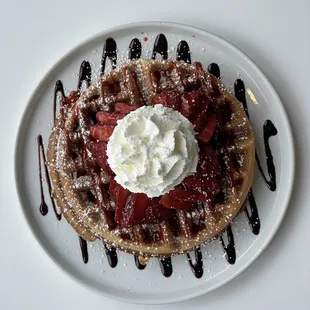 Strawberry Waffle
