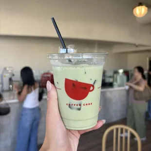 Strawberry matcha