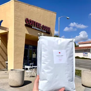 Beans, bag, coffee beans bag, 5 Pound, 80oz.,