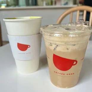 Strawberry Matcha Latte