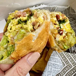 Angeleno breakfast burrito