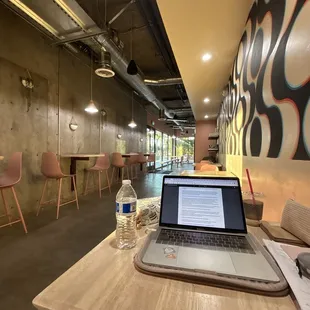 interior, sushi and sashimi