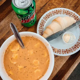 Tomato Tortellini- the favorite soup option.