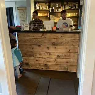 The order counter