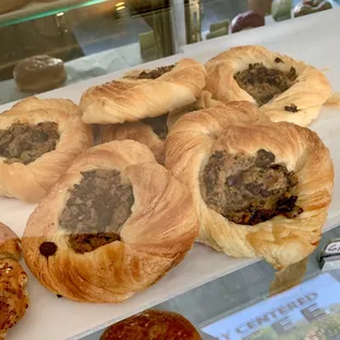 Vegan mushroom danish