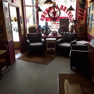 Old style coffee shop. So fun &amp; nice people!