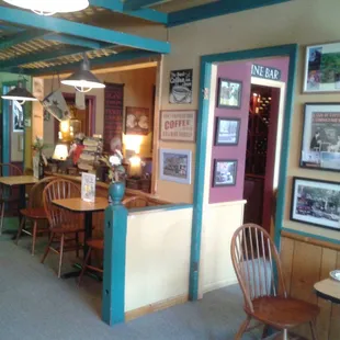 Different, quaint sitting rooms.