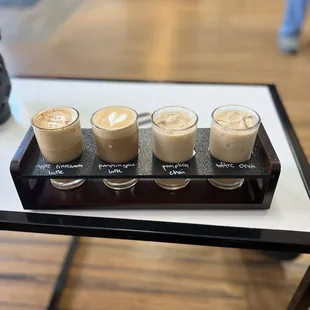 Coffee flight