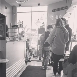 people in a coffee shop